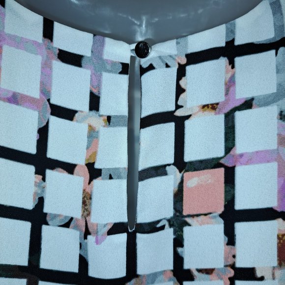 Metaphor Women's Sleeveless Top  White Multicolor Size L - Picture 2 of 8